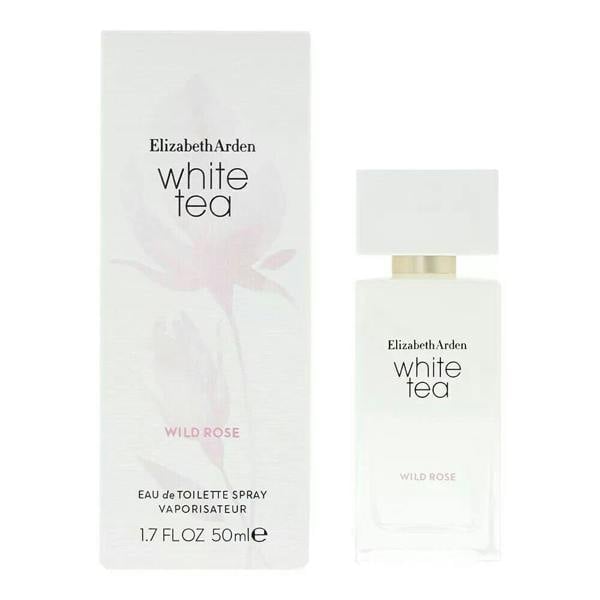 Elizabeth Arden White Tea Wild Rose 50ml Eau De Toilette EDT Spray For Her