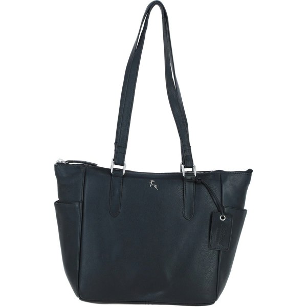 'Oxford' Elegant Real Leather Tote Bag: oxford