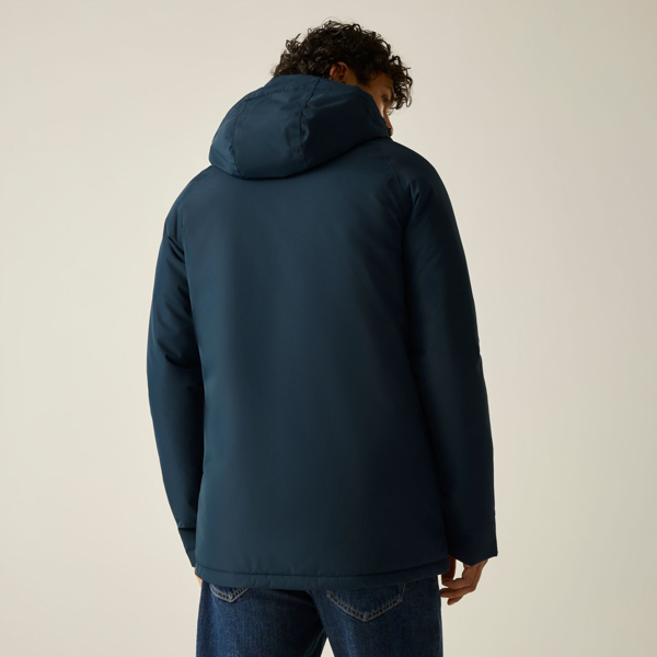 Regatta Mens Slyvan Insulated Waterproof Jacket - Navy/Grey Mirage