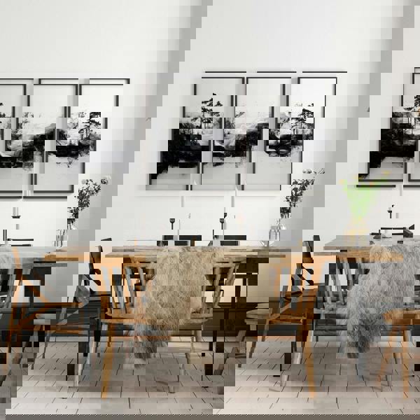 Modern Wall Art For Living Room | Set of 3 Asian Inspired Wall art Prints