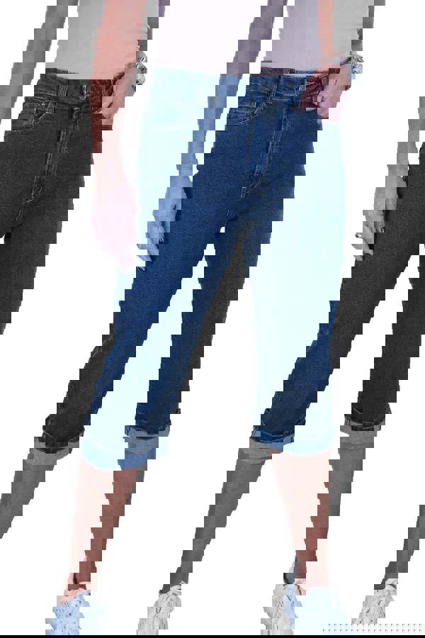 Paulo Due Womens Stretch Denim Cropped Jeans