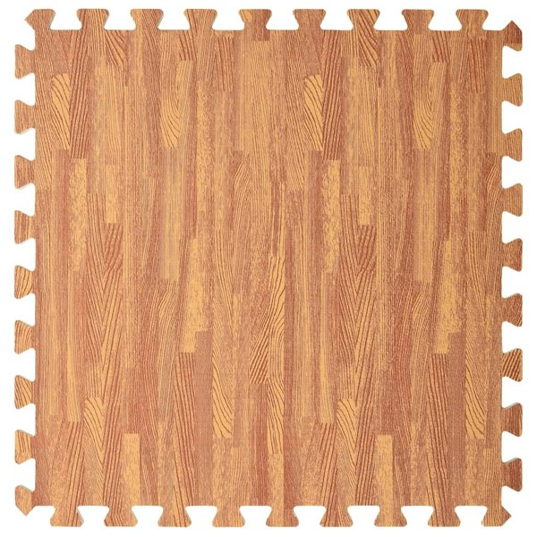 Berkfield Floor Mats 6 pcs Wood Grain 2.16 _�Š__�� EVA Foam