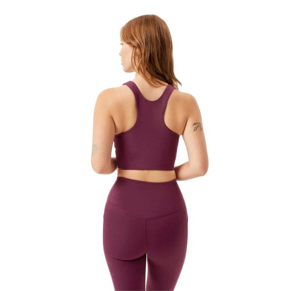 Girlfriend Collective Womens/Ladies Dylan Sports Bra - Plum