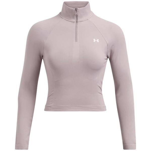 Under Armour Womens/Ladies Cropped Track Top - Grey - 