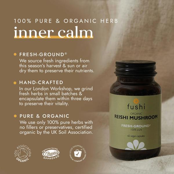 Fushi Wellbeing Organic Reishi Mushroom