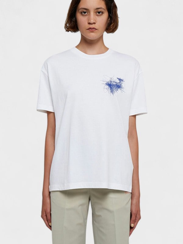 Off-White Pen Arrows Regular Tee White - Womens