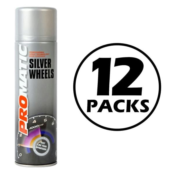 Promatic 12X Promatic Steel Wheels Spray Paint 500ml