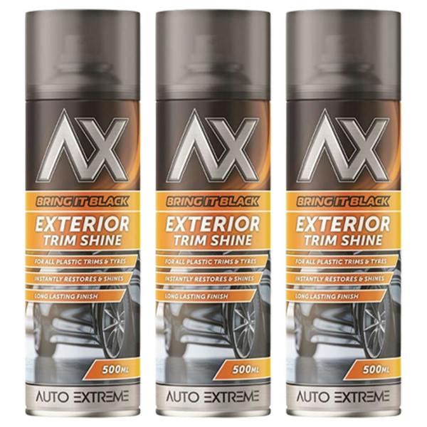 Auto Extreme 3X - Bring it Black Exterior Trim Shine Spray 500ml