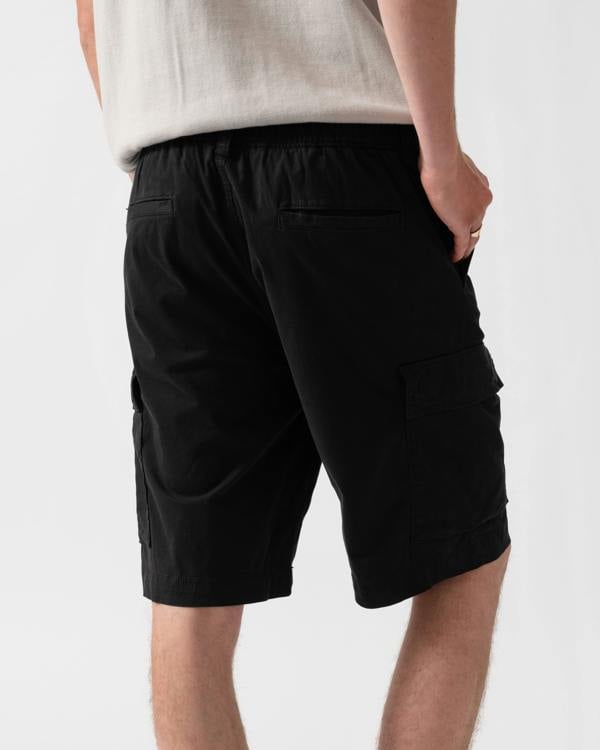BOSS Orange Sisla Mens Cargo Shorts - Black 001