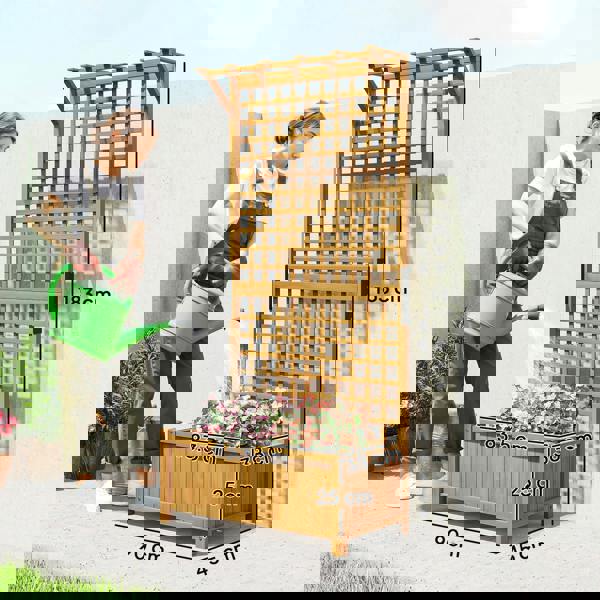 Multi-functional Garden Bed