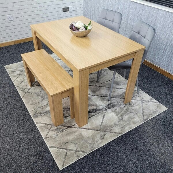 Kosy Koala Dining Table Set with 2 Chairs Dining Room and Kitchen table set of 2, and Benches
