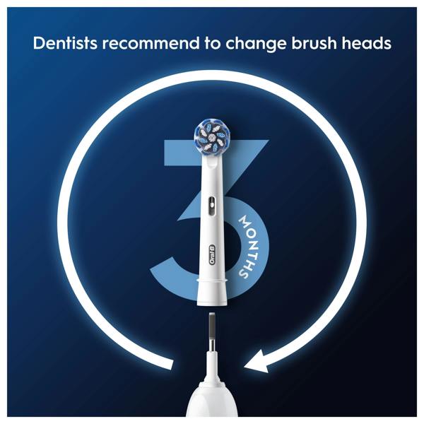 Oral-B Pro Sensitive Clean Toothbrush Heads, 4 Counts