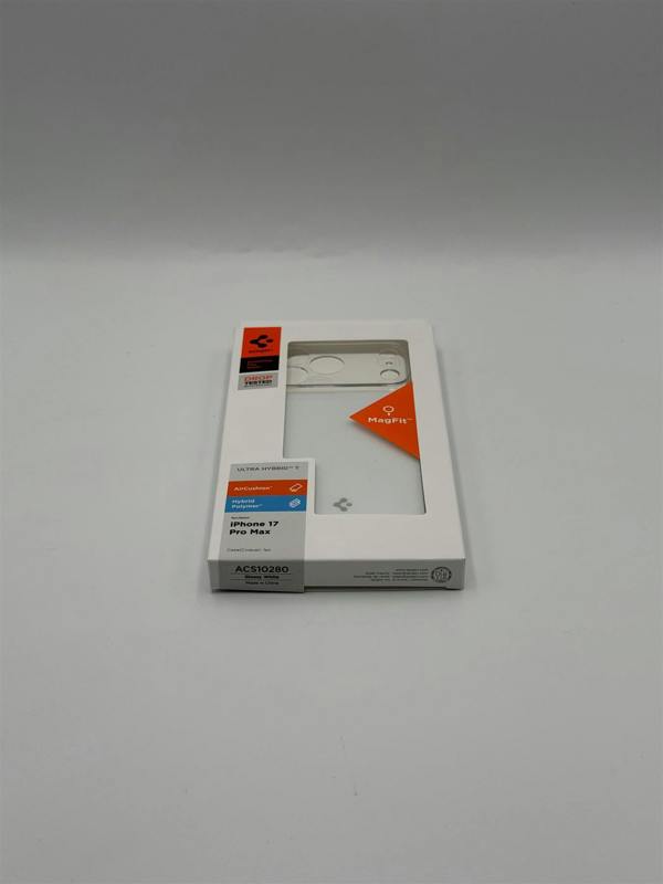 Spigen Ultra Hybrid "T" Case for iPhone 17 Pro Max 6.9" Clear White - ACS10280
