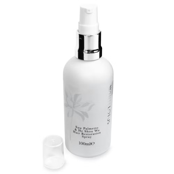 White Lotus Beauty Hair Thickening Spray with Activated Ginseng and Saw Palmetto