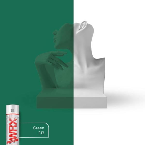WRX 4X WRX Flat Green Spray Paint Acrylic 400ml