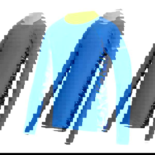 Regatta Girls Hoku II Camo Swim Top - Sonic Blue - 