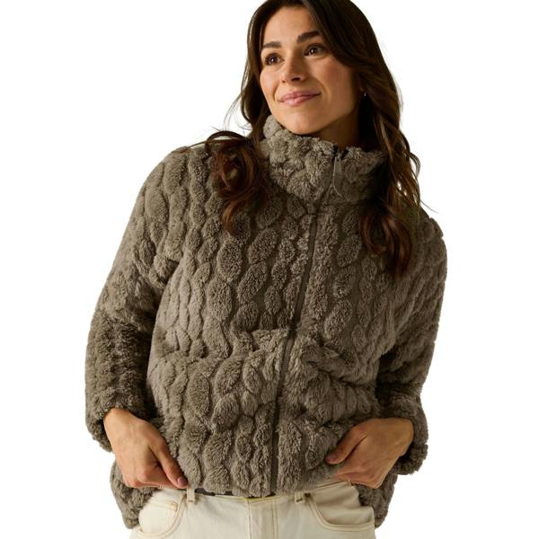 Regatta Womens/Ladies Ayana Full Zip Fleece Jacket - Mocha - 