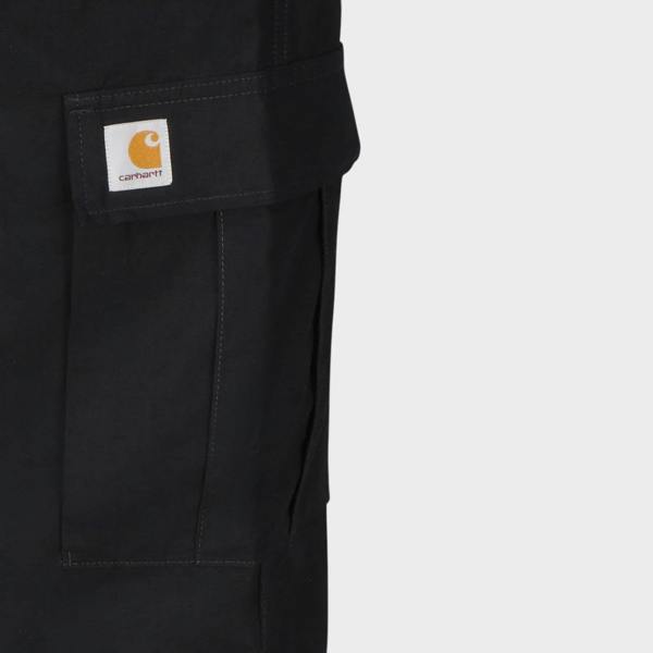 Carhartt Regular Cargo Cotton Pants Black