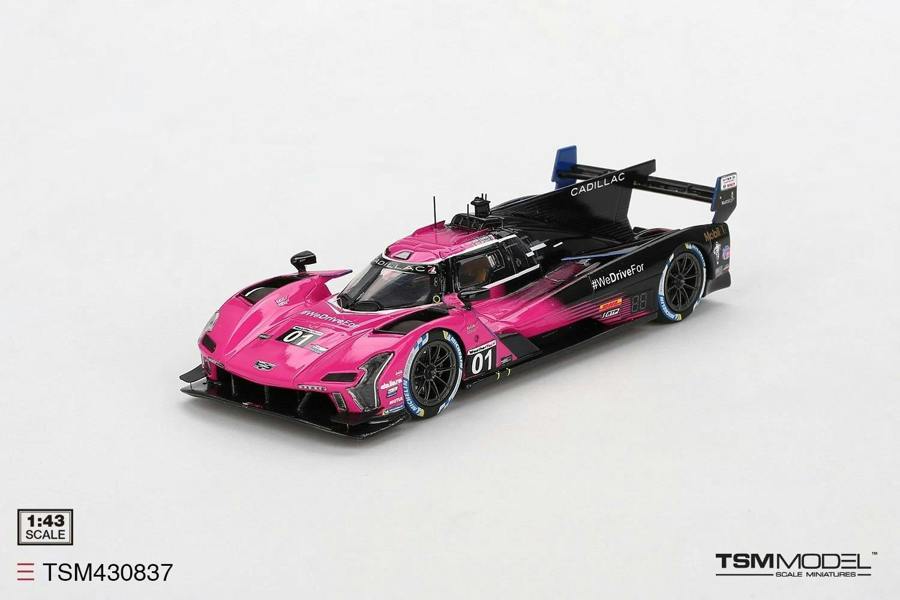 MCSlots Cadillac V-Series.R #01 Cadillac Racing 2024 IMSA Petit Le Mans Winner 1:43 Scale TSM430837