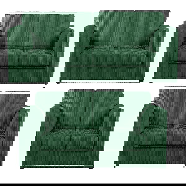 Furnishings For Less Luxor Full Jumbo 3 + 2 Seater Sofa Set – Full Back