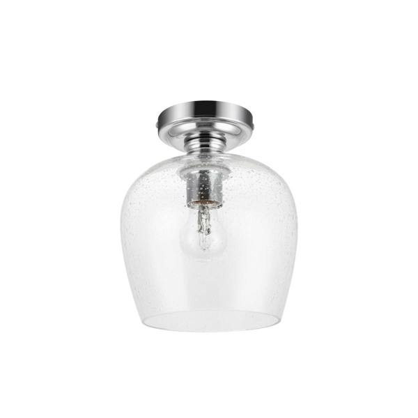 COSYLYTE Oakdale Bathroom Bubble Glass Ceiling Light