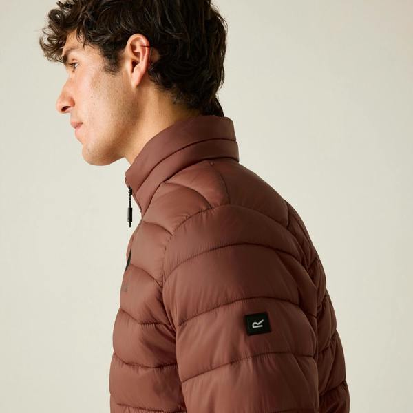 Regatta Mens Marizion Padded Jacket - Burnt Henna