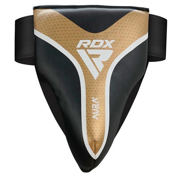 RDX Sports GROIN GUARD AURA PLUS T-17 BLACK/GOLDEN