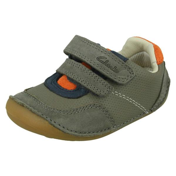 Clarks Boys Clarks Casual Shoes Tiny Dusk