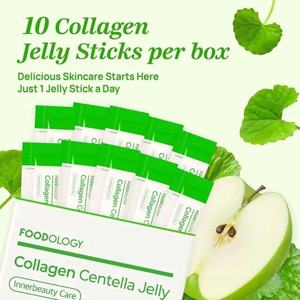FOODOLOGY Collagen Centella Jelly 25g x 10 sticks