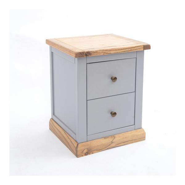 Cabinet Bits Biccari 2 Drawer Bedside Table