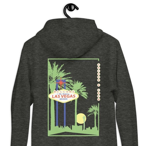 ANCHOR & CREW Las Vegas Landmark Cotton Blend Hoodie