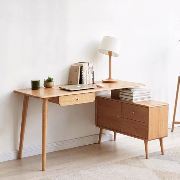 Guillermo Corner Office Desk, Extendable-Weilai Concept-Weilai Concept