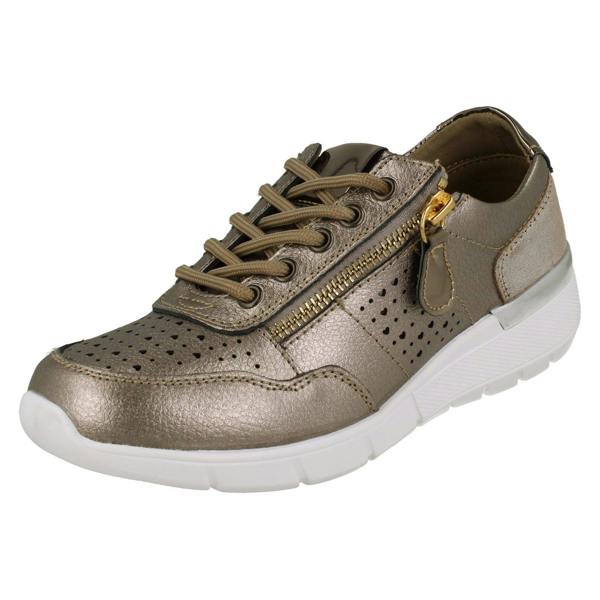 Down to Earth Ladies Down To Earth Casual Trainers F7223