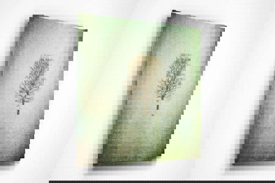 abstract contemporary tree art print