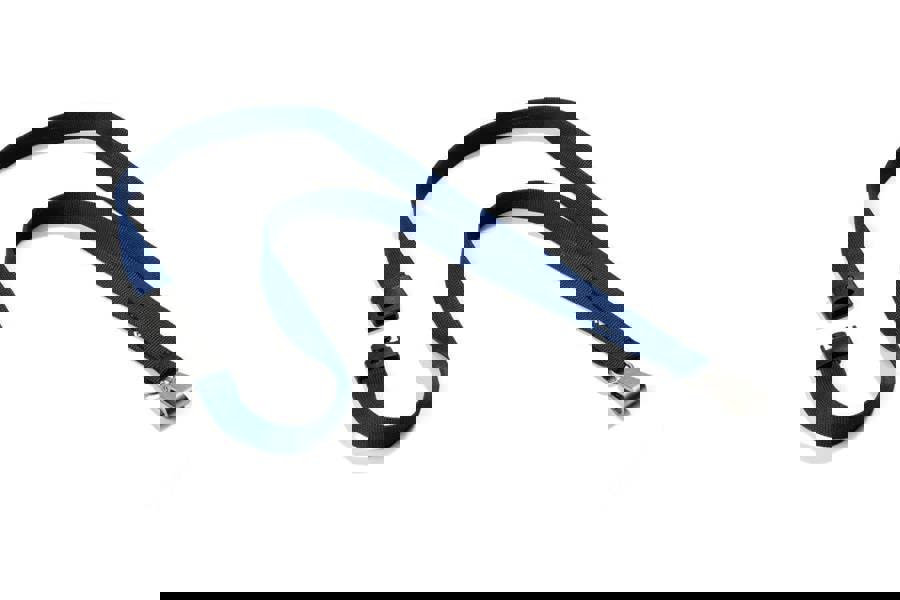 Durable Soft Premium Lanyards with Clip and Safety Release | 10 Pack | Blue