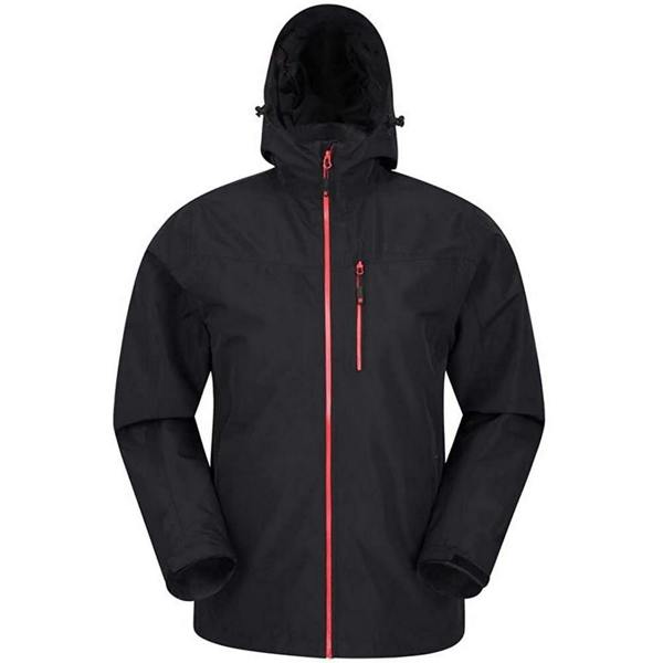 Mountain Warehouse Mens Brisk Extreme Waterproof Jacket - Black