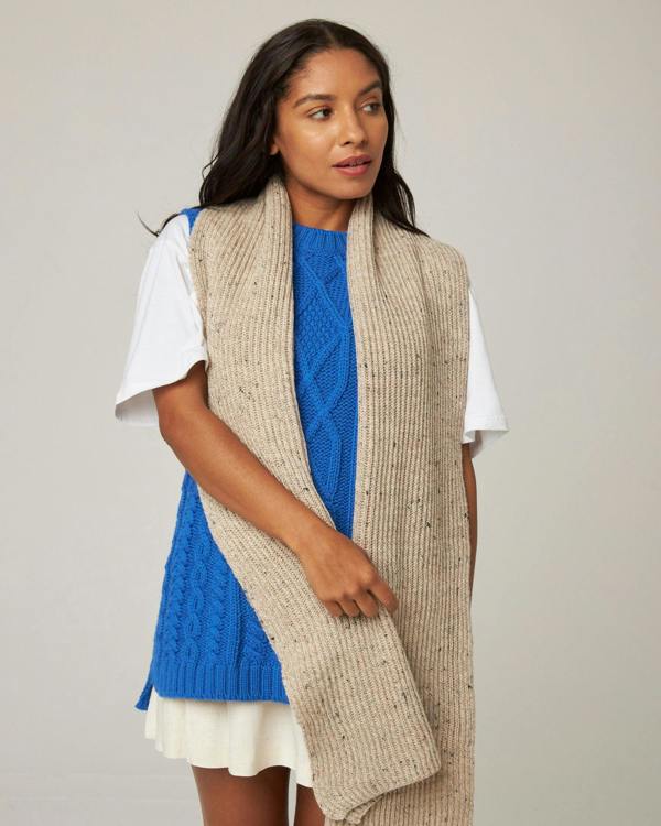 Peregrine  Porter Ribbed Scarf