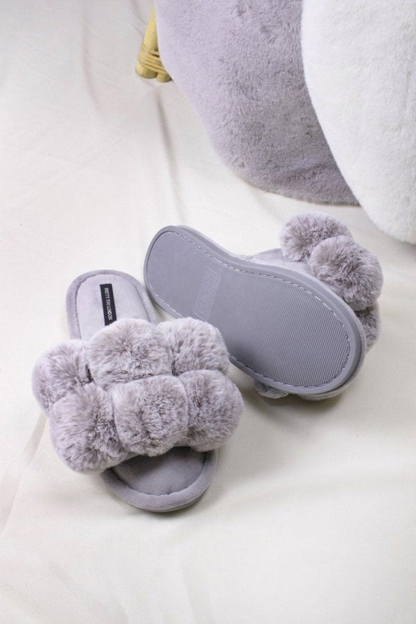 Dolly in GreySlippers