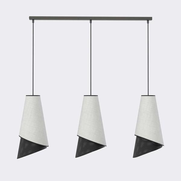 Emibig MODA Pendant Lamp 3 x E27 Black / Grey