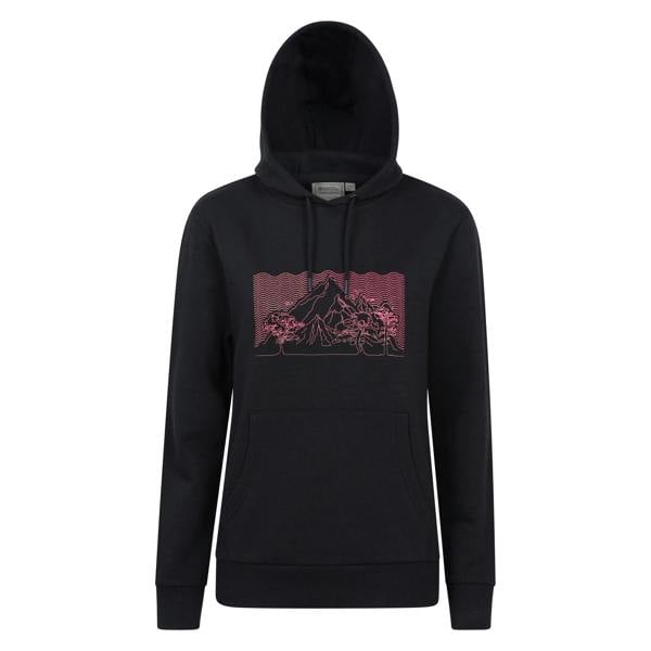 Mountain Warehouse Women's Ombre Hoodie - Black