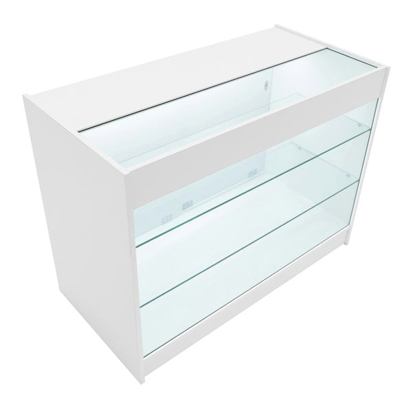 Monstershop LED Retail Shop Counter K1200 - White
