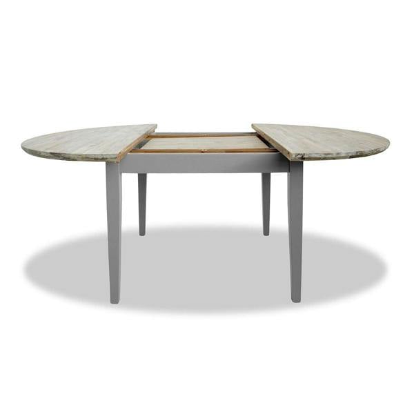 Statement Furniture Florence Round Oval Extendable Kitchen Dining Table 115-160cm