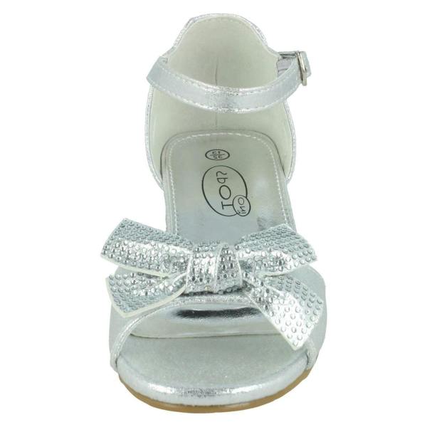 Spot On Girls Spot On Mid Heel Sandals