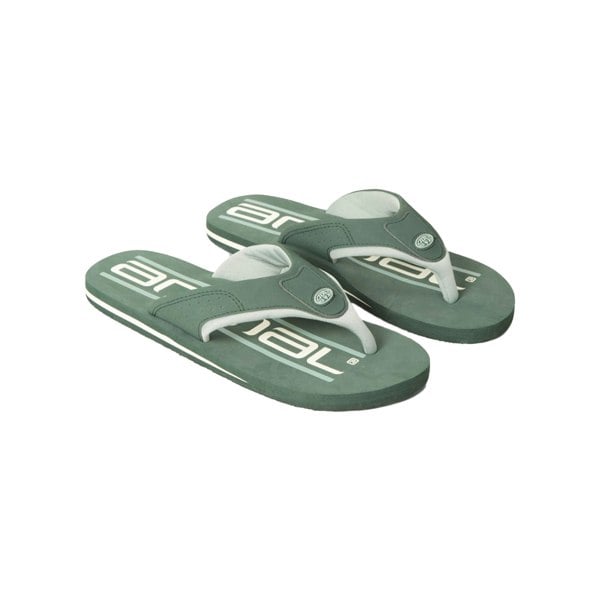 Animal Mens Jekyl Recycled Flip Flops - Green