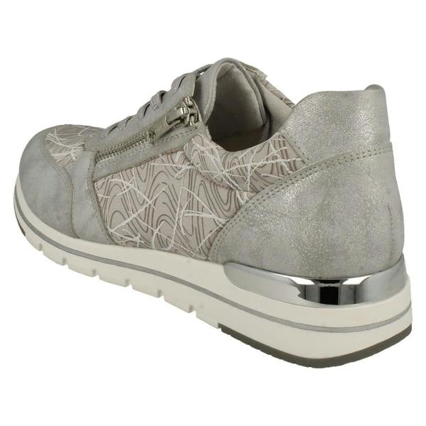 Rieker Ladies Remonte Stylish Heeled Trainers R6700