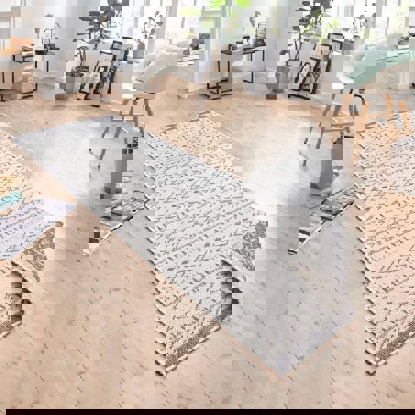 The Rugs Kuba Reversible Indoor-Outdoor Rug |Versatile Charm