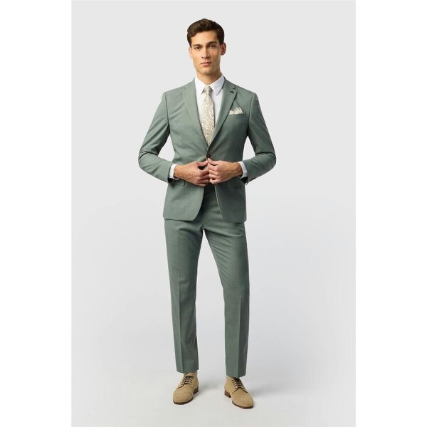 Antique Rogue Slim Fit Blake Sage Texture Jacket