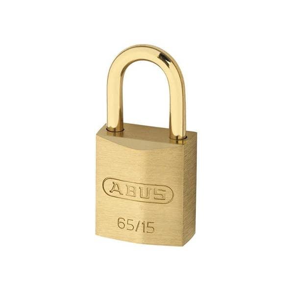 Abus Mechanical 65mb Series Solid Brass Padlock - Multi Colour - 