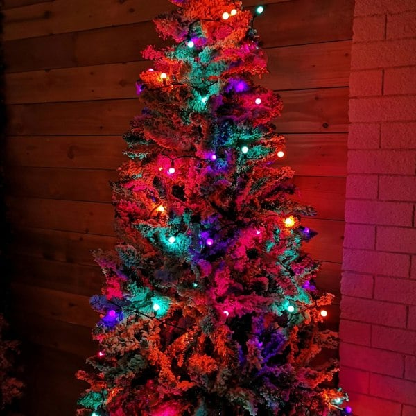 Samuel Alexander 10m 100 LED Pearl Berry Rainbow String Lights Garden Christmas Lights with Timer