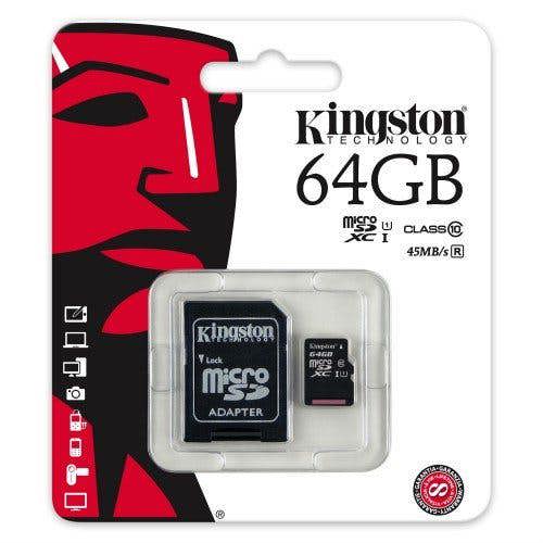 Kingston Keple | 64GB SD Memory Card for Blackvue DR650GW-2CH &  Dash Car Camera Camcorder HD Dashcam | Kingston Class 10 SDHC SDXC